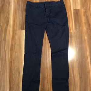 Navy Chinos